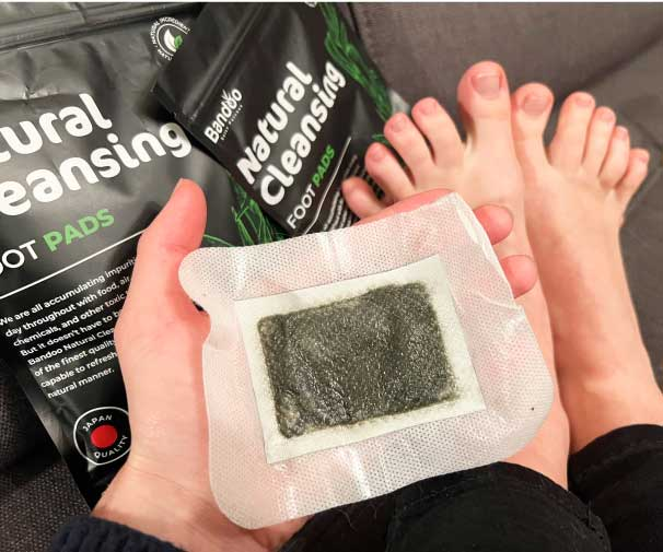 Használó a használt detox tapasszal