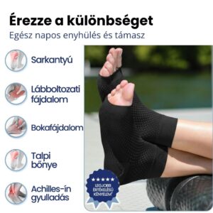 Kompressziós zokni talpi bőnye gyulladás ellen - Kinesios - Image 4